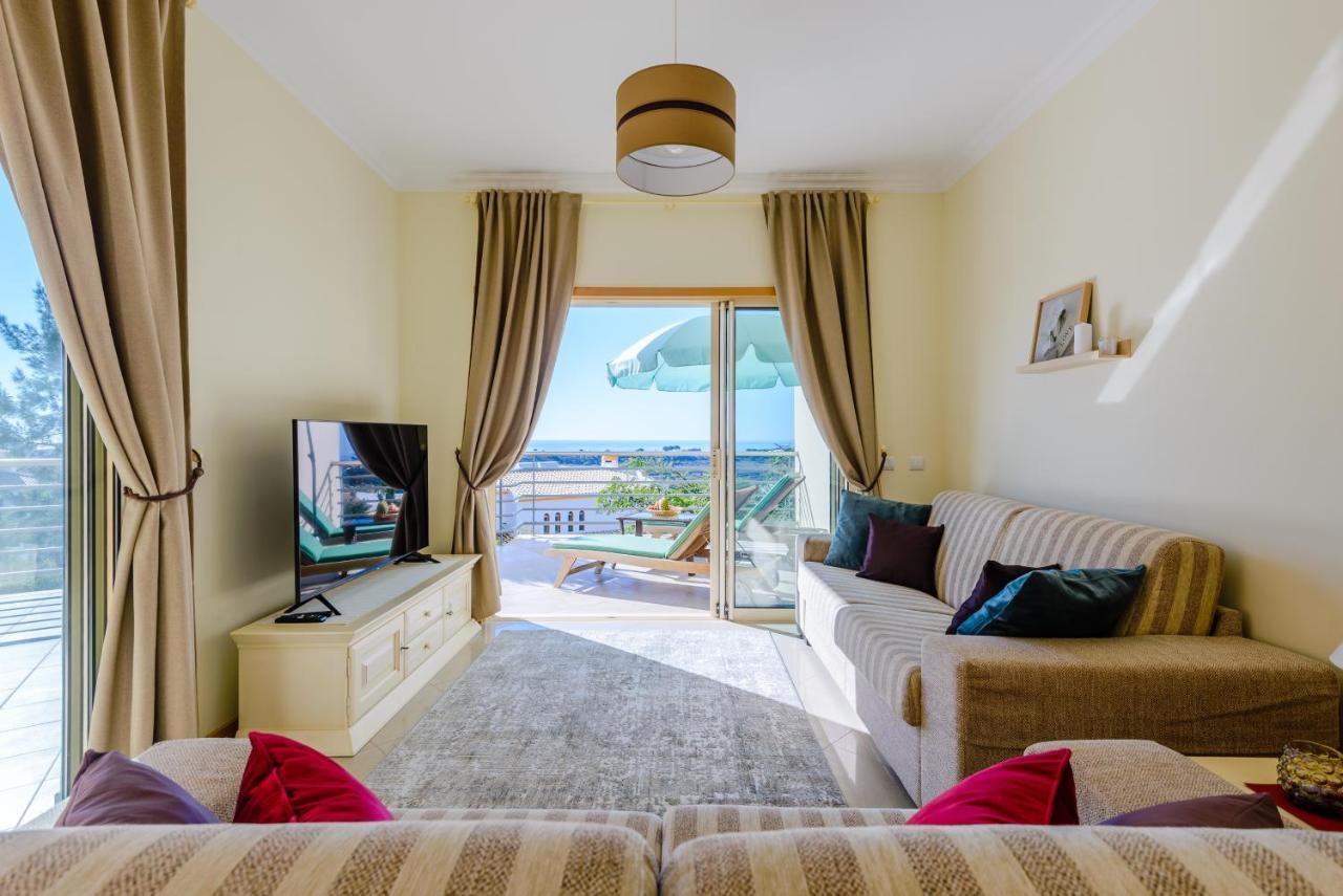 Bnb Homes Ocean View Apartment With Huge Sunny Terrace, 2 Swimming Pools & Tennis Court Albufeira Luaran gambar