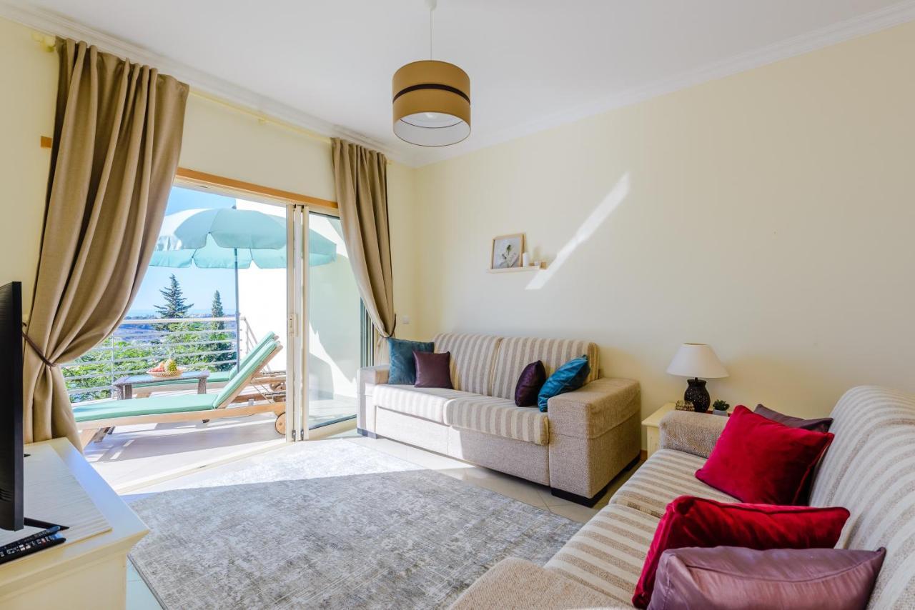 Bnb Homes Ocean View Apartment With Huge Sunny Terrace, 2 Swimming Pools & Tennis Court Albufeira Luaran gambar