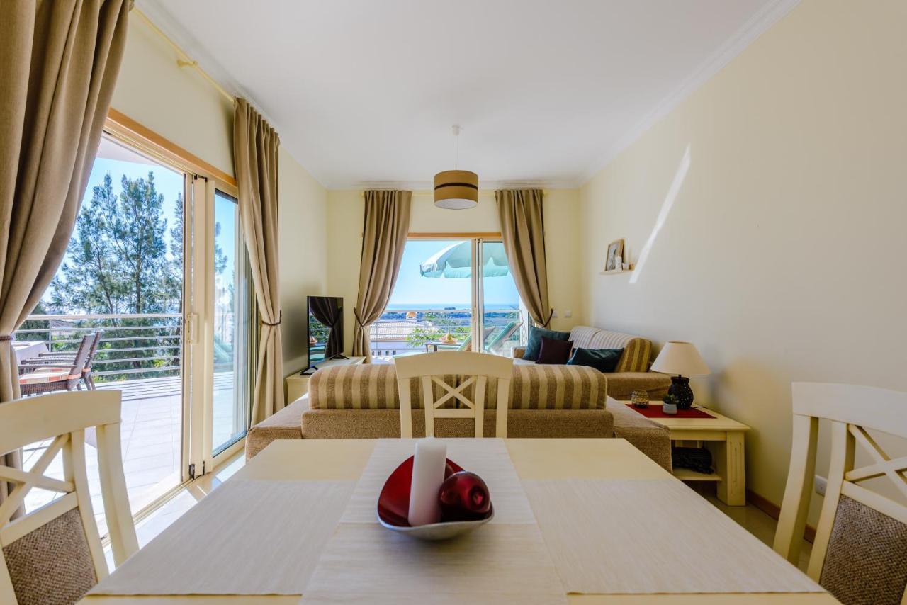 Bnb Homes Ocean View Apartment With Huge Sunny Terrace, 2 Swimming Pools & Tennis Court Albufeira Luaran gambar