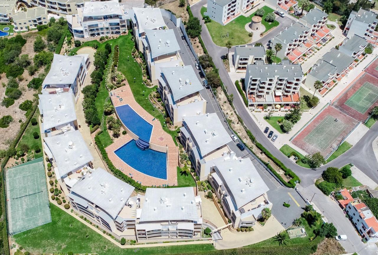 Bnb Homes Ocean View Apartment With Huge Sunny Terrace, 2 Swimming Pools & Tennis Court Albufeira Luaran gambar