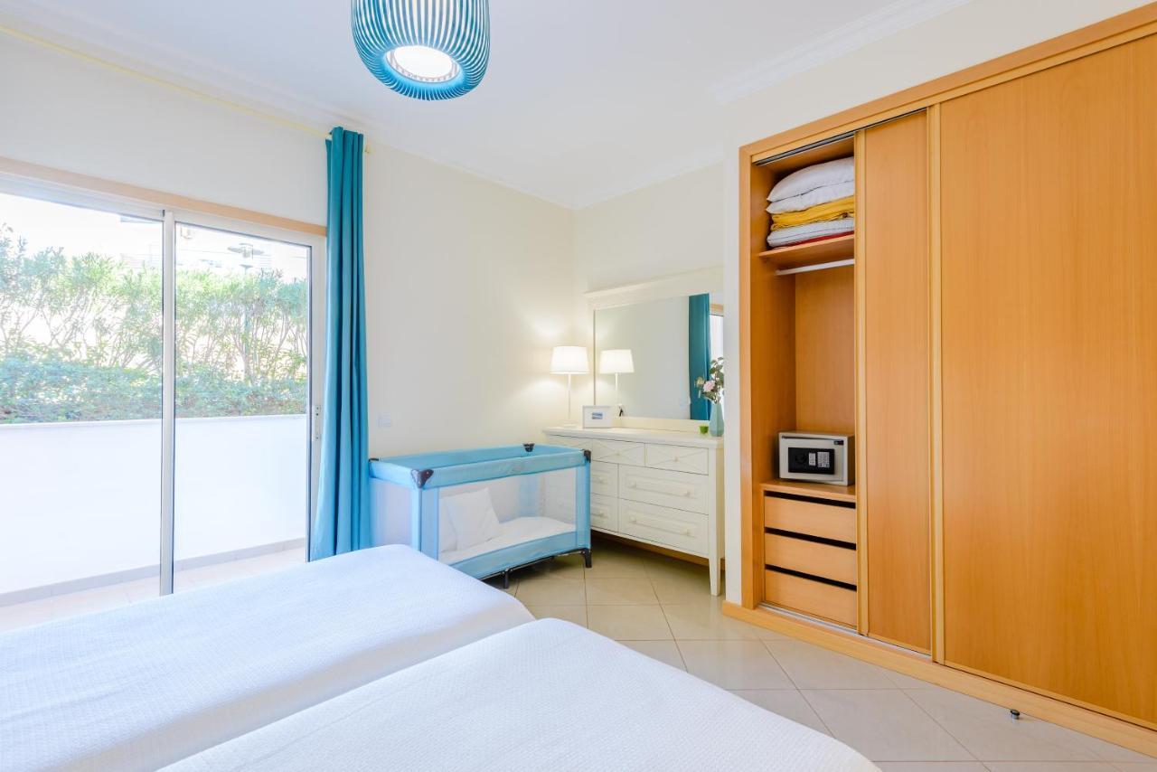 Bnb Homes Ocean View Apartment With Huge Sunny Terrace, 2 Swimming Pools & Tennis Court Albufeira Luaran gambar