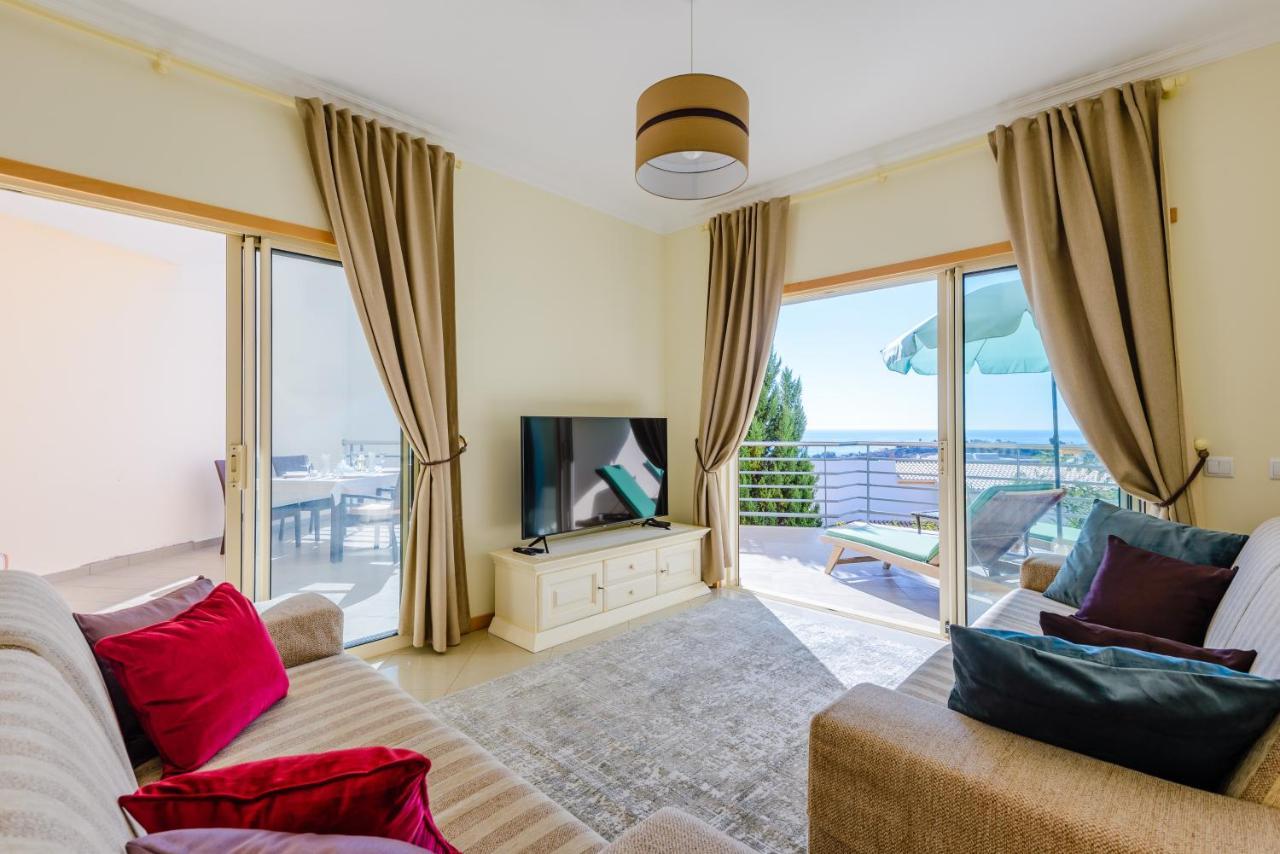 Bnb Homes Ocean View Apartment With Huge Sunny Terrace, 2 Swimming Pools & Tennis Court Albufeira Luaran gambar